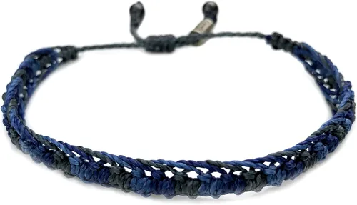 Miniatura 12 de Rumi Sumaq Pulseras de Orgullo y Bandera del País con Atadura de Tirón — Pulseras Macramé Trenzadas a Mano, Nudo de Pescado y Trenzadas Ajustables