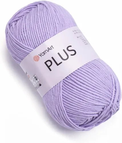 Miniatura 4 de YarnArt Jeans Plus - Hilo de mezcla de algodón suave, 100g (3.5 onzas), 160m (174 yardas), 55% algodón, 45% acrílico, grosor medio #4, ideal