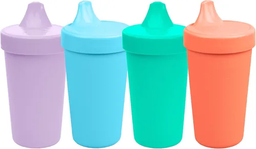 Miniatura 20 de Re-Play - Vasos con tapa y boquilla de 10 oz., hechos en EE.UU. para niños pequeños de 1 año en adelante, a prueba de derrames, aptos