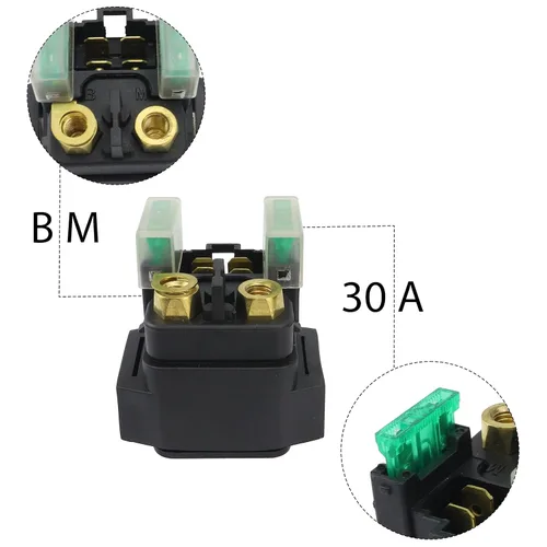 Miniatura 5 de Arrancador con relé e interruptor de encendido para Yamaha Raptor 660 660R YFM660R 2001-2005 LE SE, 3SX-81890-00-00 18760, Raptor 660 Starter