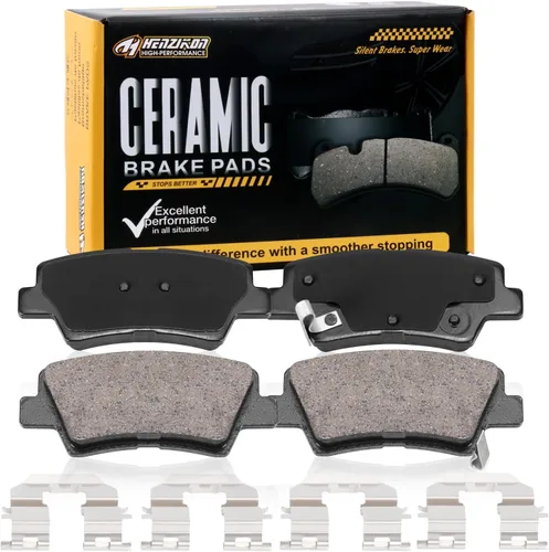 Miniatura 15 de Pastillas de freno traseras de repuesto automotrices para Acura RDX, Honda Accord Crosstour/Crosstour/CR-V, pastillas de freno de disco de cerámica