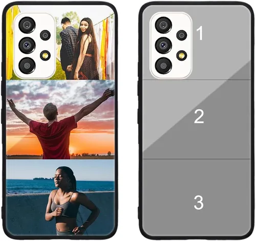Miniatura 446 de Funda de teléfono personalizada para Samsung Galaxy S22+ / S22 Plus 5G, funda de TPU suave de vidrio templado antiarañazos personalizada con foto
