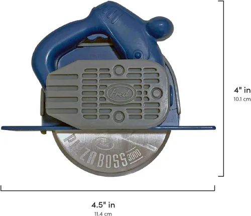 Miniatura 4 de Genuine Fred PIZZA BOSS 3000, Rueda de Pizza de Acero Inoxidable con Diseño de Sierra Circular, Gran Regalo para Hombres y Amantes de la Pizza