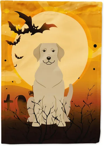 Miniatura 56 de Caroline's Treasures BB4307GF - Bandera de Halloween Airedale para jardín, bandera decorativa para patio exterior, obras de arte de patio, macizos