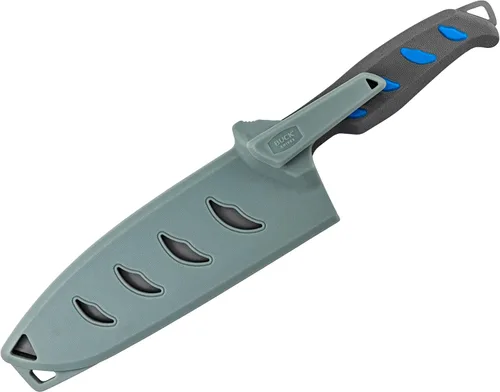 Miniatura 5 de Buck Knives Cuchillo de carnicero de pesca de agua salada de 150 ganchos con hoja de acero recubierto de titanio para una resistencia superior a