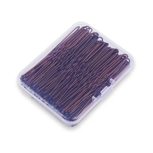 Miniatura 4 de Horquillas para el cabello en forma de U de 2.8 pulgadas para mujeres y niñas, pasador de pelo largo para peinados de moño seguros, 100