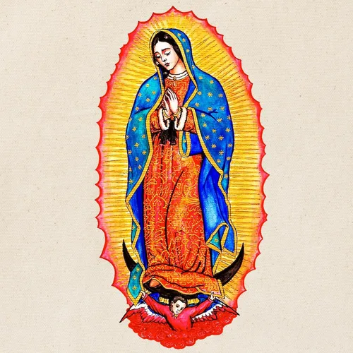 Miniatura 3 de CafePress Hail Mary Tote Bag Bolsa de lona natural, bolsa de compras reutilizable