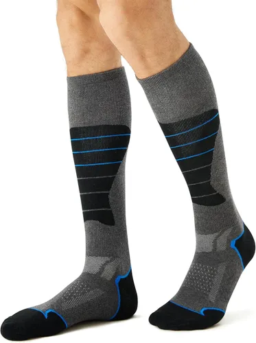 Miniatura 6 de CS CELERSPORT Paquete de 234 calcetines de esquí para hombres y mujeres para esquí, snowboard, calcetines de rendimiento de invierno
