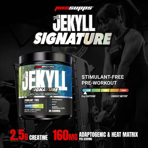 Miniatura 2 de ProSupps Dr. Jekyll Signature - Polvo de preentrenamiento con creatina, sin estimulaciones, apoya la concentración y la resistencia, suplementos