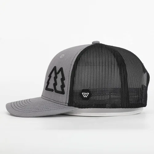 Miniatura 4 de WUE Simple Pine Trees - Gorros de camionero para hombre, ajustable, con cierre de malla, ideal para exteriores