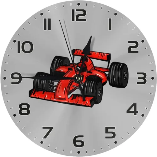 Miniatura 12 de Reloj de pared para niños y niñas, de 10 pulgadas, silencioso, sin tictac, fácil de leer, para niños, niñas, decorativo para habitación de niños