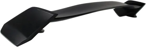 Miniatura 11 de IKON MOTORSPORTS, alerón de maletero compatible con Honda Civic 2-puertas Coupé 2016-2020, alerón de ala de maletero estilo TR, labio ABS pintado