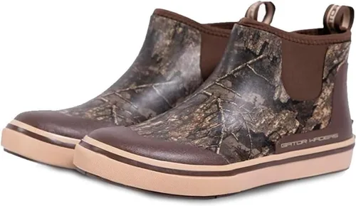 Miniatura 61 de Gator Waders Botas de campamento para hombre, zapatos impermeables hasta el tobillo para lluvia y barro, pesca, caza y ropa de campamento