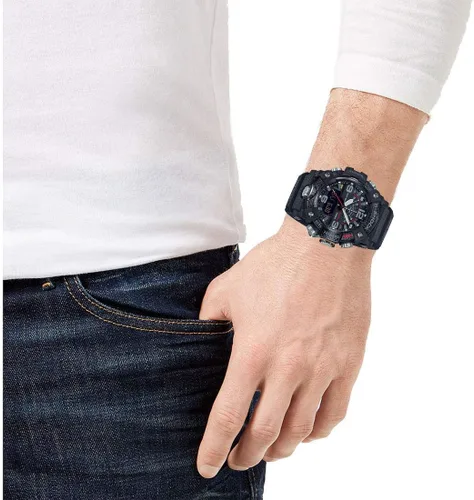Miniatura 4 de Casio - Reloj digital táctico G-Shock Mudmaster, negro, GGB100-1A.