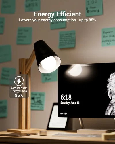Miniatura 4 de Sunco - Paquete de 10 bombillas LED A15, regulables para electrodomésticos de refrigerador, 800 LM, 8 W (equivalente a 60 W), luz diurna de 5000 K