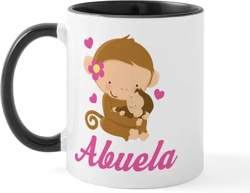 Miniatura 4 de CafePress Taza de café de cerámica Number One Abuelo de 11 oz (11.0 fl oz)
