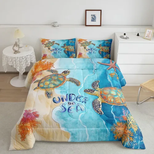 Miniatura 21 de Juego de edredón de mariposa morada tamaño individual para niñas y niños, ropa de cama rosa degradado, relleno de edredón de mariposa de ensueño