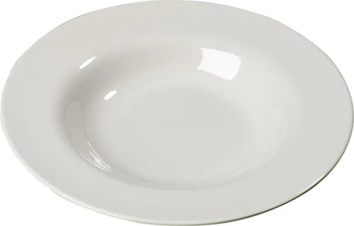 Tazones Carlisle Sierrus de melamina para sopas/ensaladas, Bone, 12 Hueso