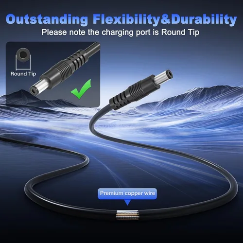 Miniatura 3 de Cargador de 42V 2A compatible con Hiboy S2 Pro, S2, KS4, KS4 Pro, NEX, compatible con Gotrax GXL V2, G2, G3, G4, fuente de alimentación eléctrica