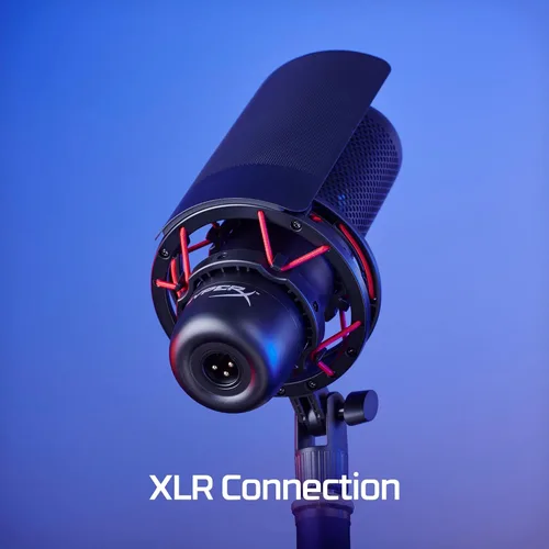 Miniatura 8 de HyperX Micrófono ProCast: micrófono de condensador de diafragma grande, conexión XLR