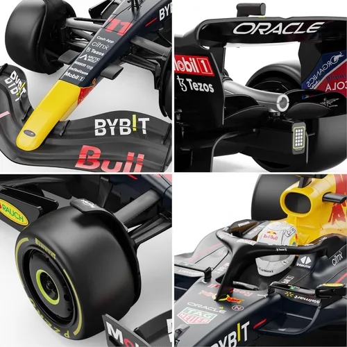 Miniatura 3 de Voltz Toys Auténtico auto de control remoto RedBull Rb18 1:12 F1 con licencia - Serie de autos RC de la colección F1 para niños y adultos - Auto RC