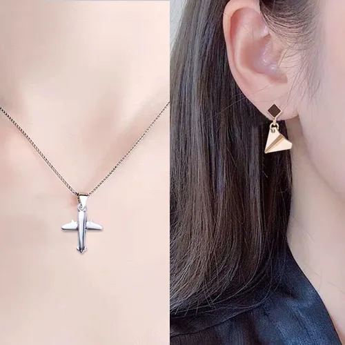 Miniatura 6 de BronaGrand Aircraft Airplane Charm, 100g Airplane Pendant Charms Alloy Jewelry Charms Craft Supplies for Jewelry DIY Earrings Necklace Bracelet