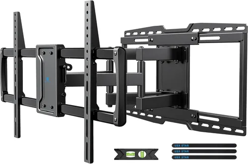 Miniatura 7 de Soporte de pared fijo para TV para la mayoría de pantallas de 26 a 60 pulgadas, soporte de TV de perfil bajo con bloqueo de liberación rápida