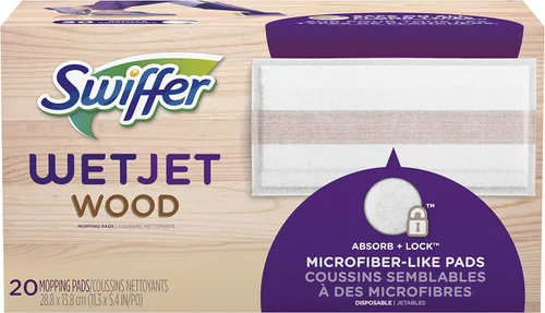Miniatura 5 de Swiffer WetJet Recambio de Almohadilla para Trapear Madera - 12 unidades (Paquete de 3)