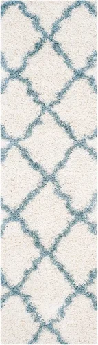Miniatura 127 de Safavieh - Dallas Shag Collection SGD257A - Alfombra de área con diseño de enrejado de 10 x 14 pies