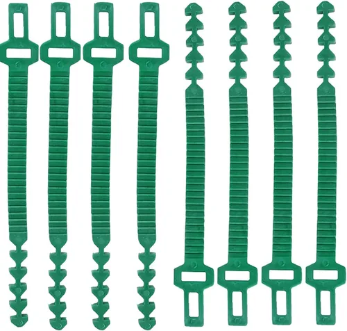 Miniatura 7 de 8 bandas de soporte para estacas de árbol, correas de árbol para estacas, entrelazado ajustable resistente, reutilizables, para plantas de jardín