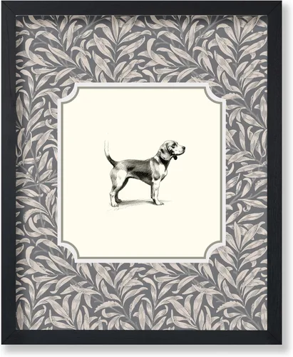 Miniatura 23 de Poster Master Póster Vintage de Cocker Spaniel Inglés - Impronta Retro de Perro - Arte Floral - Arte de Cachorros - Arte para Amantes de Animales