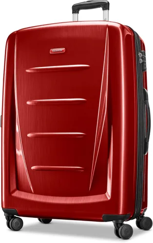 Miniatura 51 de Samsonite Winfield 2 Equipaje rígido con ruedas giratorias, Carbón vegetal, Grande de 28 pulgadas, a cuadros