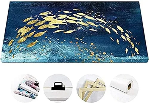 Miniatura 4 de NATVVA 3 piezas de impresiones artísticas de pared con texto en inglés "Invest In Your Body Get Sculpted", pósteres dorados para esculpir el cuerpo