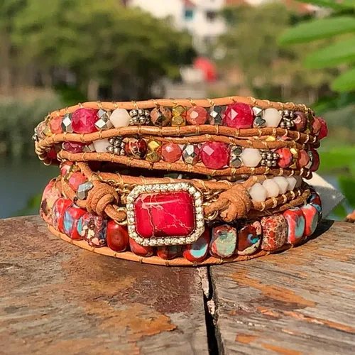 Miniatura 2 de YGLINE - Impresionante colección de pulseras de cuero hechas a mano