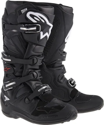 Miniatura 7 de Alpinestars Tech 7 Enduro Drystar Botas de motocross impermeables para hombre, comodidad mejorada, certificado CE