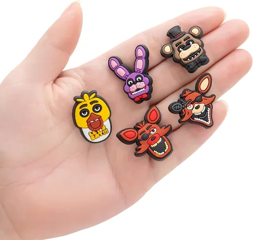 Miniatura 5 de Vikeney Dijes de flores para zapatos, sandalias, pulseras, accesorios, decoración, lindos dijes de margaritas de verano para niñas, niños