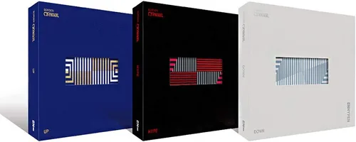 BIGHIT Ent. ENHYPEN - Borde: Carnival (2º Mini álbum) álbum+Juego de tarjetas de fotos extra (UP+Hype+Down ver. Set)