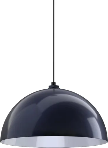 Miniatura 120 de Steel Lighting Co. Melrose - Lámpara colgante Montada en el techo Cúpula redonda de 18 pulgadas Estilo moderno contemporáneo de granja