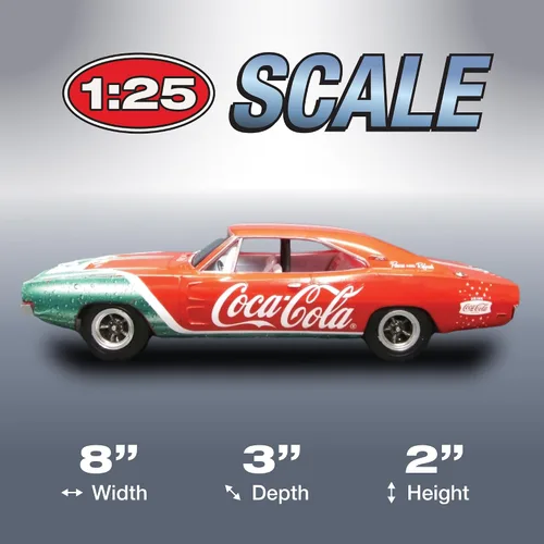 Miniatura 4 de MPC 1969 Dodge Charger RT (Coca Cola) Snap (2T) Kit de modelo a escala 1:25