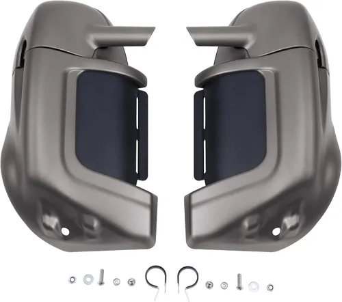 Miniatura 12 de XMT-MOTO Kit inferior de carenado ventilado izquierdo y derecho para Harley Touring Road King Electra Glide Ultra Limited Ultra Classic Street Glide