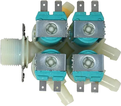 Miniatura 3 de [5220FR2008F Valve OEM Mania] Reemplazo 5220FR2008F compatible con entrada de agua de lavadora LG y pieza de repuesto de válvula dispensadora