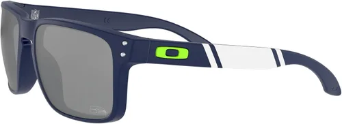 Miniatura 3 de Oakley Men's Oo9102 Holbrook NFL Collection Square Sunglasses Azul marino mate/negro Prizm
