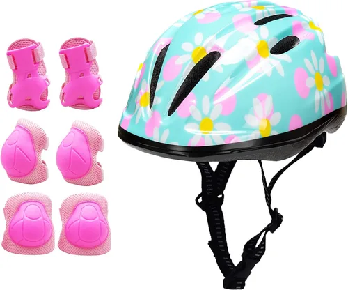 Miniatura 15 de Casco de bicicleta súperligero rosa para niñas pequeñas y bebés.