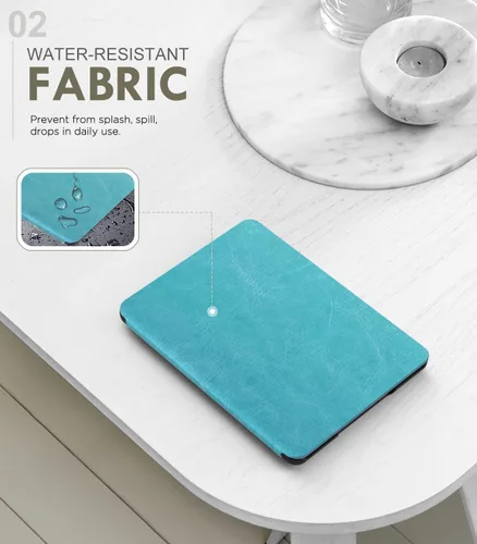 Miniatura 3 de MoKo Funda para Kindle Paperwhite de 12ª generación 2024 de 7 pulgadas y Kindle Colorsoft Signature Edition 2024, ligera funda protectora
