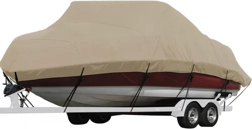 Miniatura 12 de Cubierta impermeable para barco Seamander, hilo teñido en la masa de grado marino. Funda que se adapta a botes de 7.32 m a 7.92 m de bass, casco