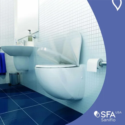 Miniatura 3 de SANIFLO Sanicompact Comfort - Sistema de doble descarga - Residencial