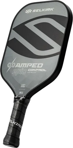 Miniatura 14 de Selkirk Sport Amped Control Pickleball Paddle Precision & Control Fiberglass Pickleball Paddles 16mm X5 Core Made in USA Gris Ligero