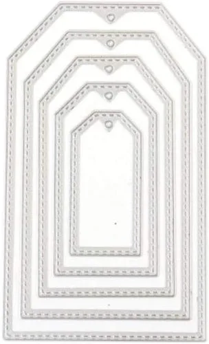 Miniatura 15 de Troqueles para álbumes de recortes, marco de capas de corte de metal para hacer tarjetas, plantilla de perforación de manualidades de papel, 8
