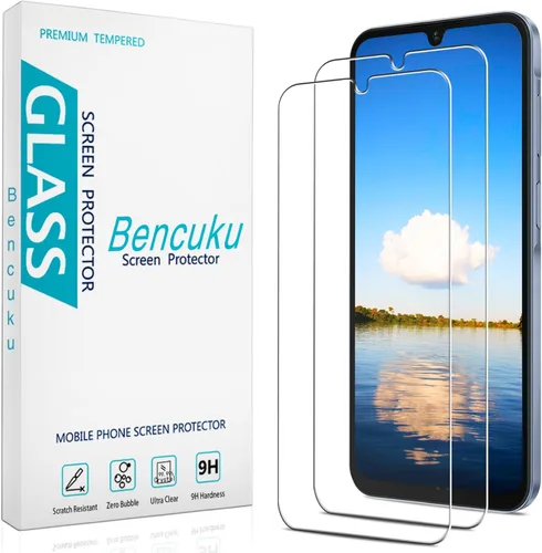 Miniatura 11 de (Paquete de 2 protectores de pantalla de privacidad para Samsung Galaxy A15 5G y Galaxy A15 de 6.5 pulgadas, vidrio templado antiespía, sin
