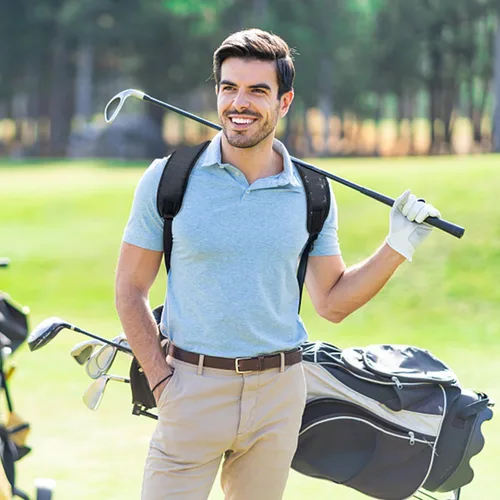 Miniatura 7 de Correas de repuesto para bolsa de golf, ajustables, impermeables, para bolsa de golf, correas de mochila de doble hombro, correa de transporte